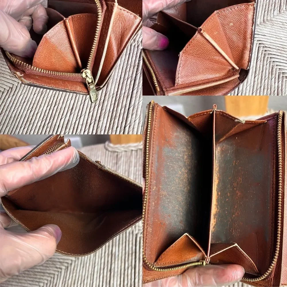 Louis Vuitton Brown Monogram Canvas Trifold Wallet